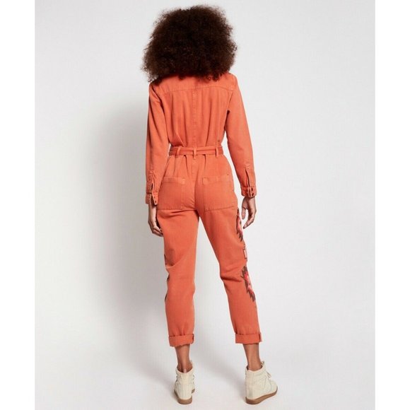 NEW FREE PEOPLE ONETEASPOON CLAUDIA ARROW JUMPSUIT - Picture 8 of 9